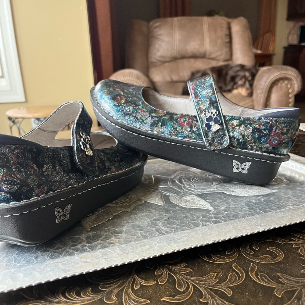 Alegria Mary Jane Paloma Flora Nova Clogs